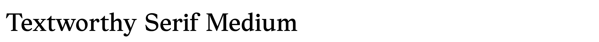 Textworthy Serif Medium image